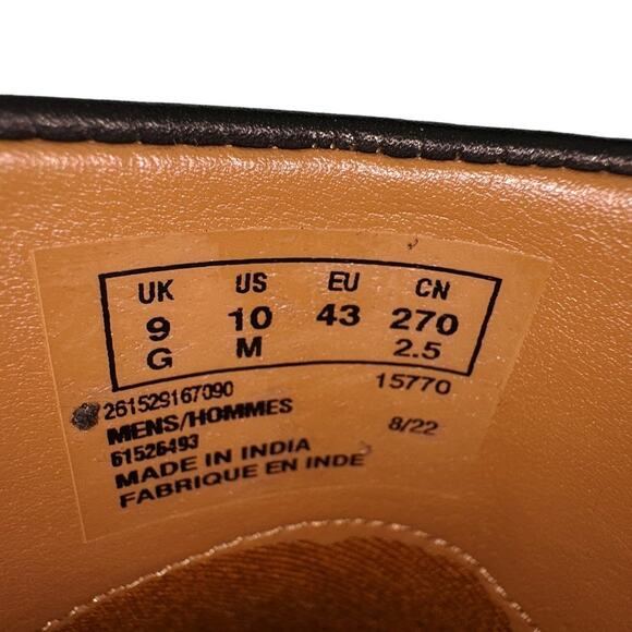 CLARKS Whiddon Step Black Leather 10M - Picture 7 of 8